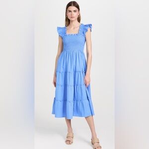 Hill House Azure Ruffled Dress